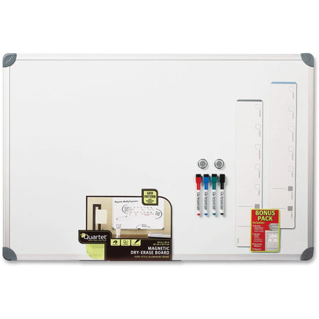Quartet Magnetic Dry-Erase Board - 36x24’’ - Aluminum Frame - Planning Boards