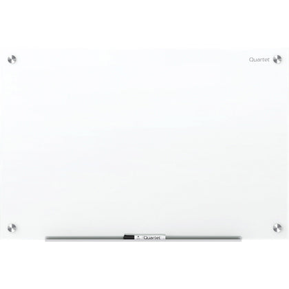 Quartet Magnetic Glass Dry-Erase Board - 96x48’’ Brilliance White - Surface - Dry Erase Boards