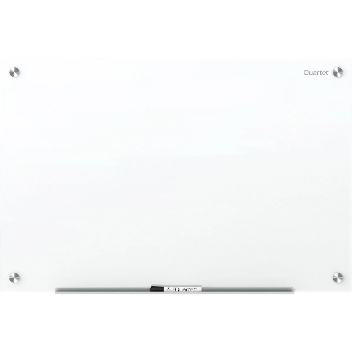 Quartet Magnetic Glass Dry-Erase Board - 96x48’’ Brilliance White - Surface - Dry Erase Boards