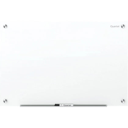 Quartet Magnetic Glass Dry-Erase Board - 96x48’’ Brilliance White - Surface - Dry Erase Boards