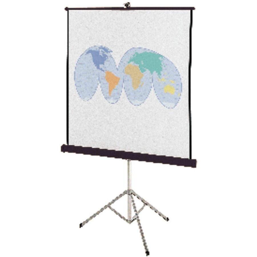 Quartet Manual Projection Screen - Left