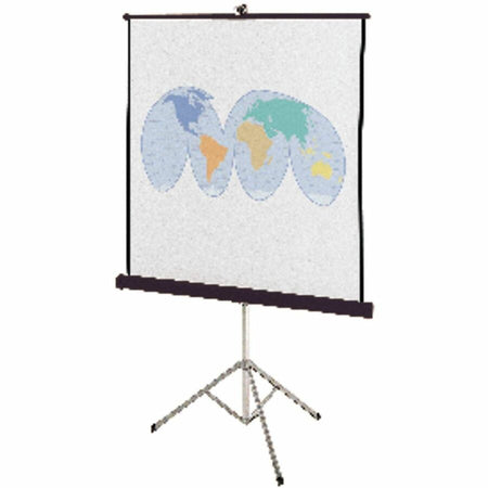 Quartet Manual Projection Screen - Left
