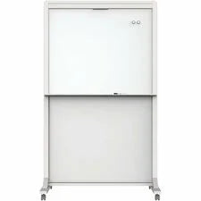 Quartet Motion Dual-Track Mobile Magnetic Dry-Erase Easel - 40’’ (3.3 ft) Width x 68’’ (5.7 Height - White Painted