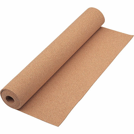 Quartet Natural Cork Roll: 28’’ x 24’’ Board - Brown Surface - Durable - Bulletin Boards