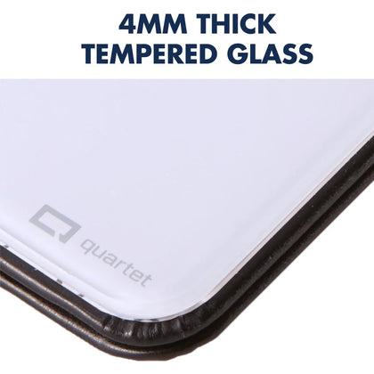 Quartet Portable Glass Dry-Erase Pad - Compact Desktop Magnetic Whiteboard - Dry Erase Boards