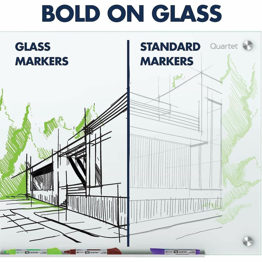 Quartet Premium Glass Board Dry-erase Markers - Alternate-Image1