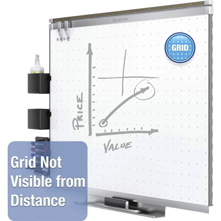 Quartet Prestige 2 Dry-Erase Board - 48x36’’ White Surface - Silver Frame - Dry Erase Boards