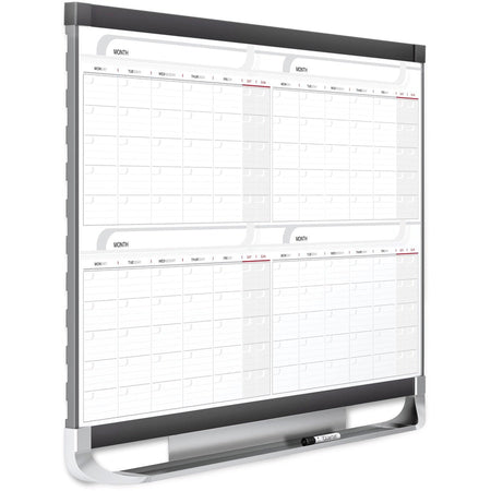 Quartet Prestige 2 Magnetic Calendar Total Erase Whiteboard - Right