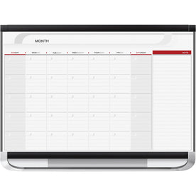 Quartet Prestige 2 Magnetic Monthly Calendar Board - 24’’ x 36’’ - Erasable & - Boards