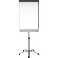 Quartet Prestige 2 Mobile Presentation Easel - 24’’ (2 ft) Width x 36’’ (3 Height - White Painted Steel Surface