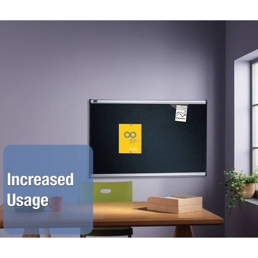 Quartet Prestige Bulletin Board: 36x48 Brown Cork Surface - Boards