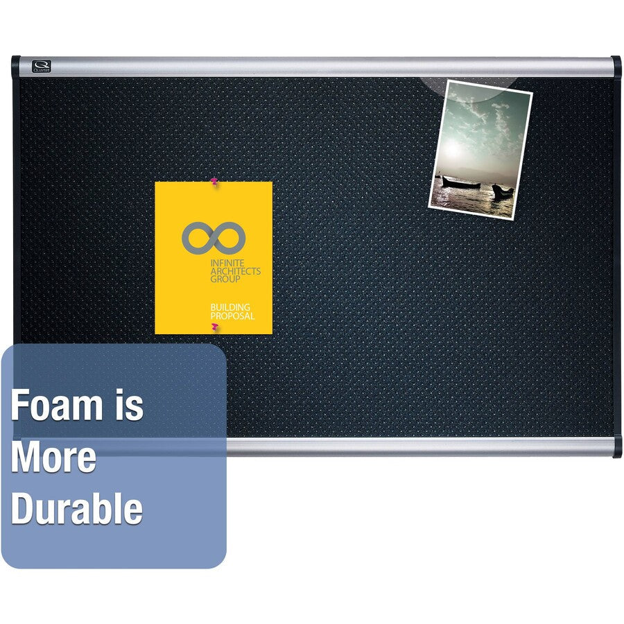 Quartet Prestige Embossed Bulletin Board - Alternate-Image2
