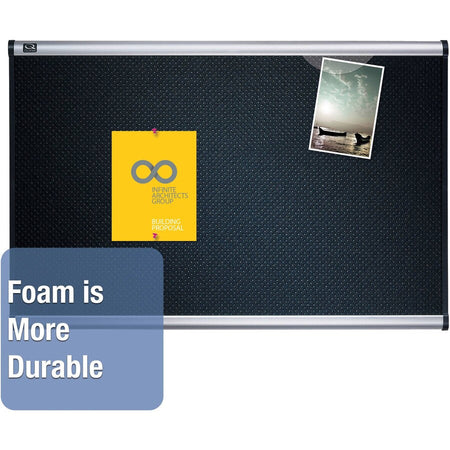 Quartet Prestige Embossed Foam Bulletin Board - Alternate-Image2