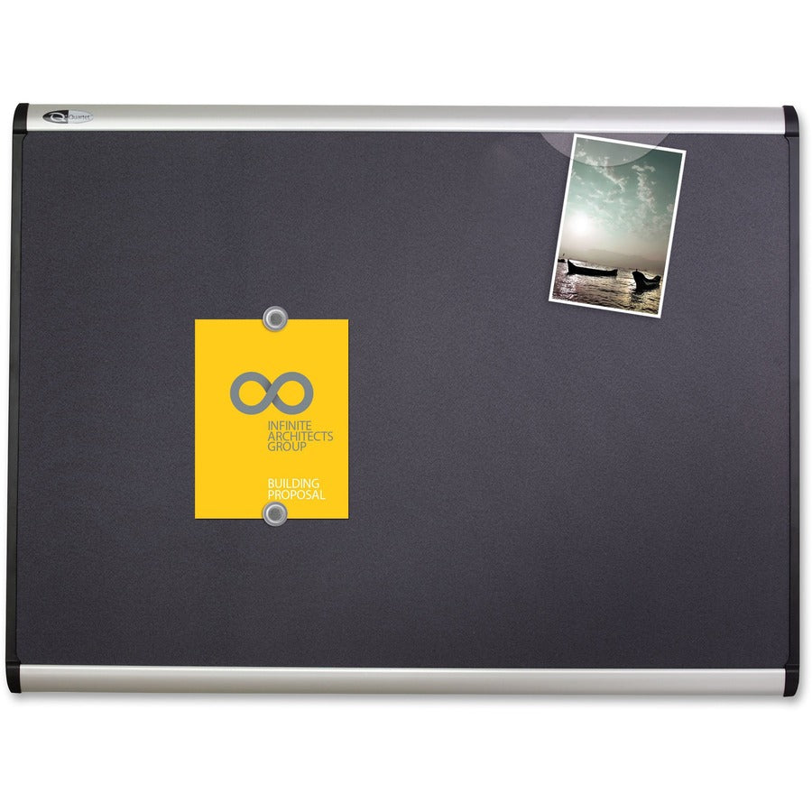 Quartet Prestige Plus Magnetic Bulletin Board - Front