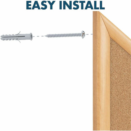 Quartet Standard Combination Whiteboard/Cork Bulletin Board - Alternate-Image6
