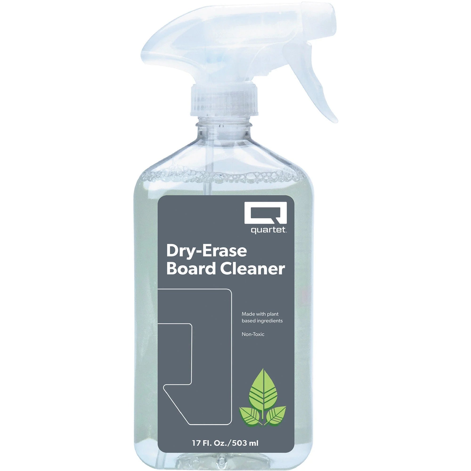 Quartet Whiteboard Cleaning Spray - 17 fl oz - Multi-Purpose Plant-Based Solution - Board & Easel Accessories