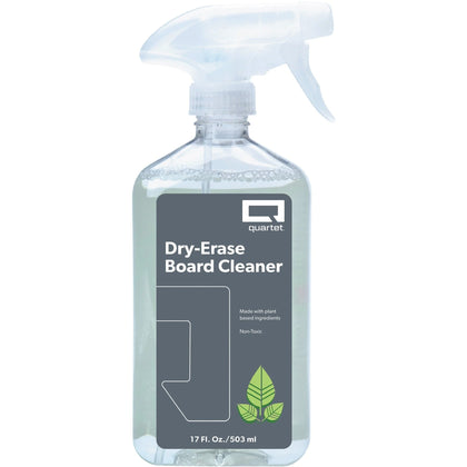 Quartet Whiteboard Cleaning Spray - 17 fl oz - Multi-Purpose Plant-Based Solution - Board & Easel Accessories