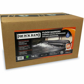 Quick Dam Flood Barriers - 3.5’’ Height - Black - 16 / Carton - Spill Control & Absorbents
