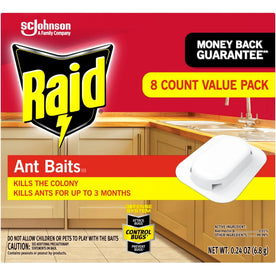 Raid Ant Baits: Fast-Acting Killer - 8 Red Baits - Pesticides