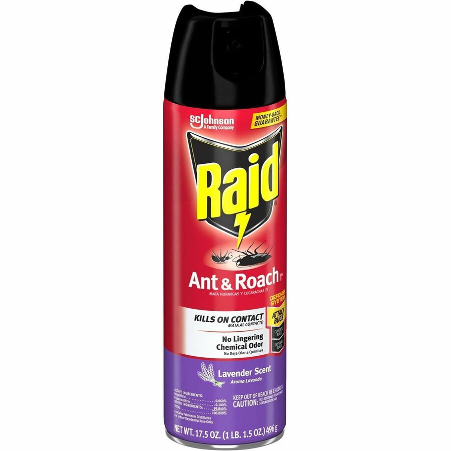 Raid Ant & Roach Killer Spray - Right
