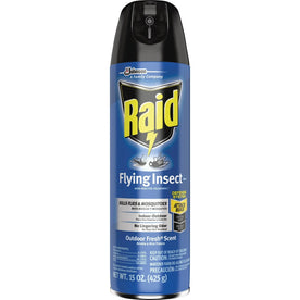 Raid Flying Insect Spray: Kills Mosquitoes Flies & More - 15 fl oz - Pesticides