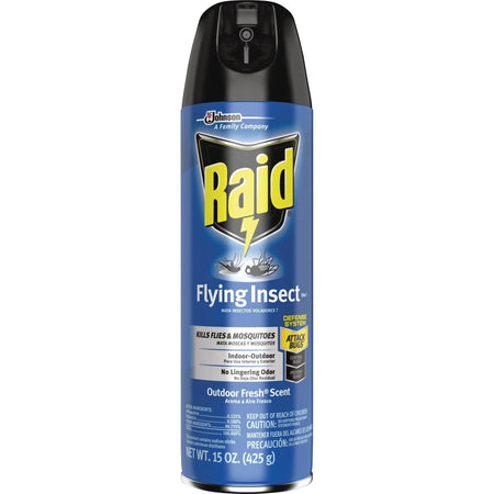 Raid Flying Insect Spray: Kills Mosquitoes Flies & More - 15 fl oz - Pesticides