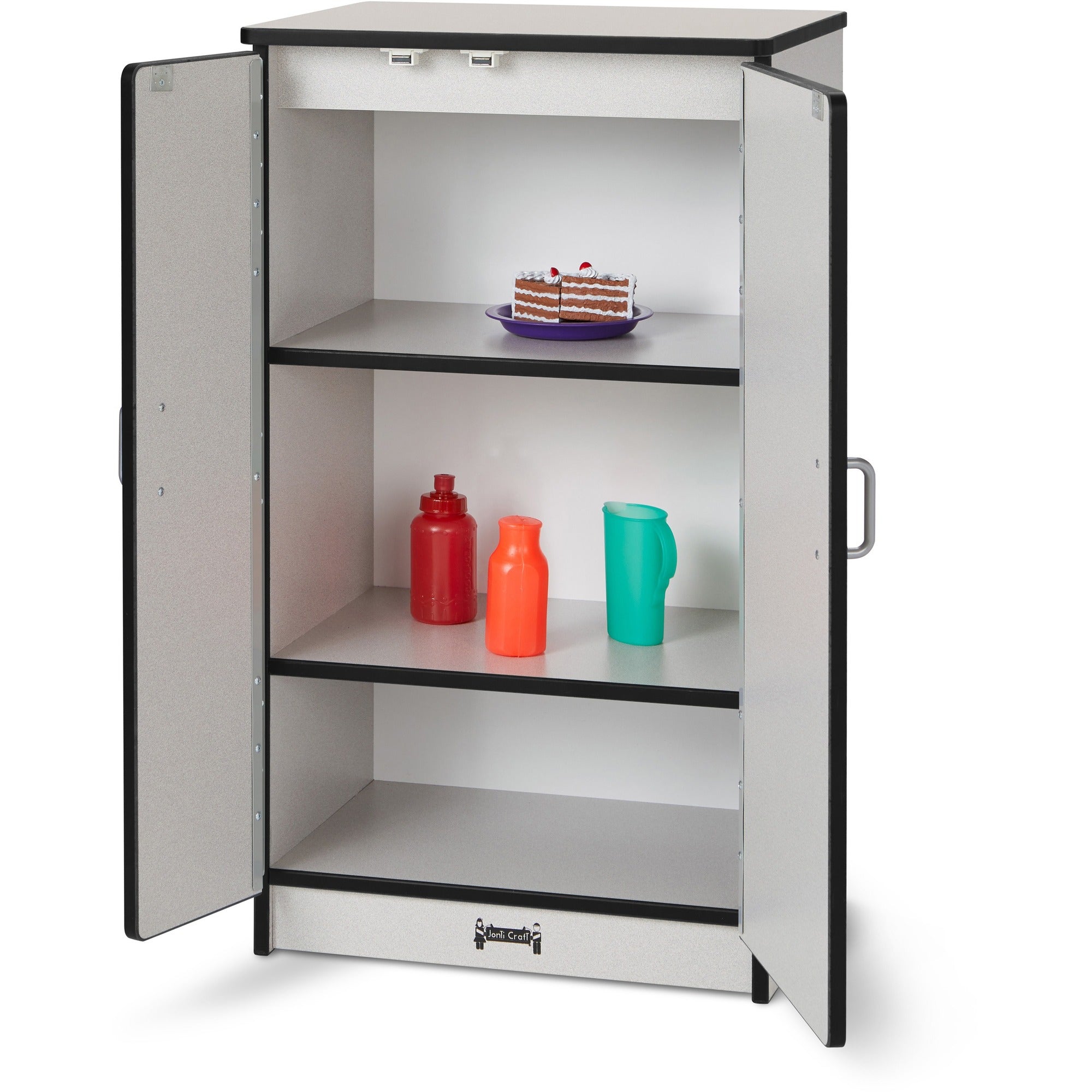 Rainbow Accents Culinary Creations Kitchen Refrigerator - Black - 2000