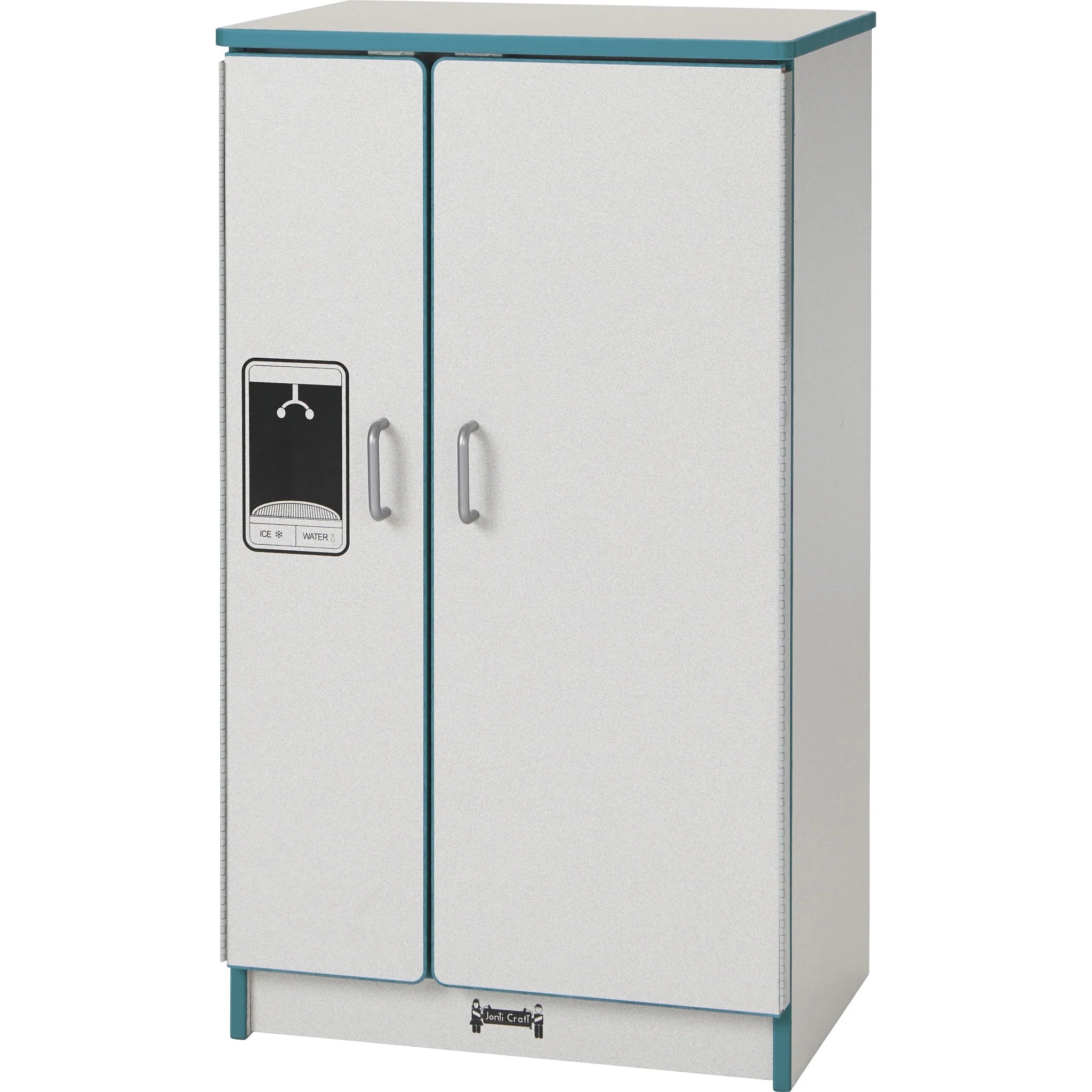 Rainbow Accents Culinary Creations Kitchen Refrigerator - Teal - Pretend Play