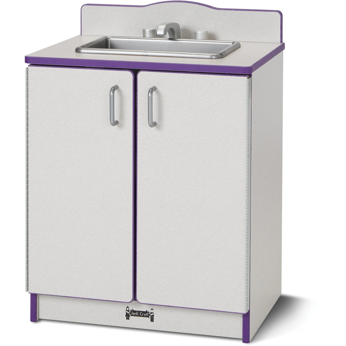 Rainbow Accents Culinary Creations Kitchen Sink - Purple Wood - Pretend Play
