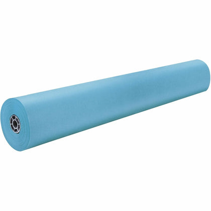 Rainbow Duo-Finish Kraft Paper: Classroom Project Roll - 36’’ x 1000 ft - Sky Blue - Art Paper Rolls/Tissue