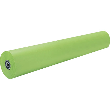 Rainbow Kraft Duo-Finish Paper - Lite Green - 36’’ x 1000 ft - Classroom Project - Art Rolls/Tissue