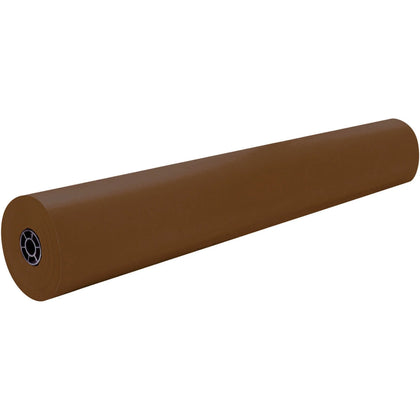 Rainbow Kraft Duo-Finish Paper Roll - Classroom Project Supply - 36’’ x 1000 ft - Brown - Art Rolls/Tissue