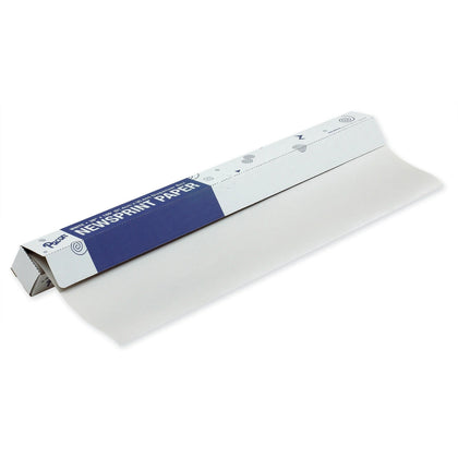 Rainbow Kraft Newsprint Paper Roll - 36’’ x 100 ft - White - Art Supply - Drawing & Sketch Pads
