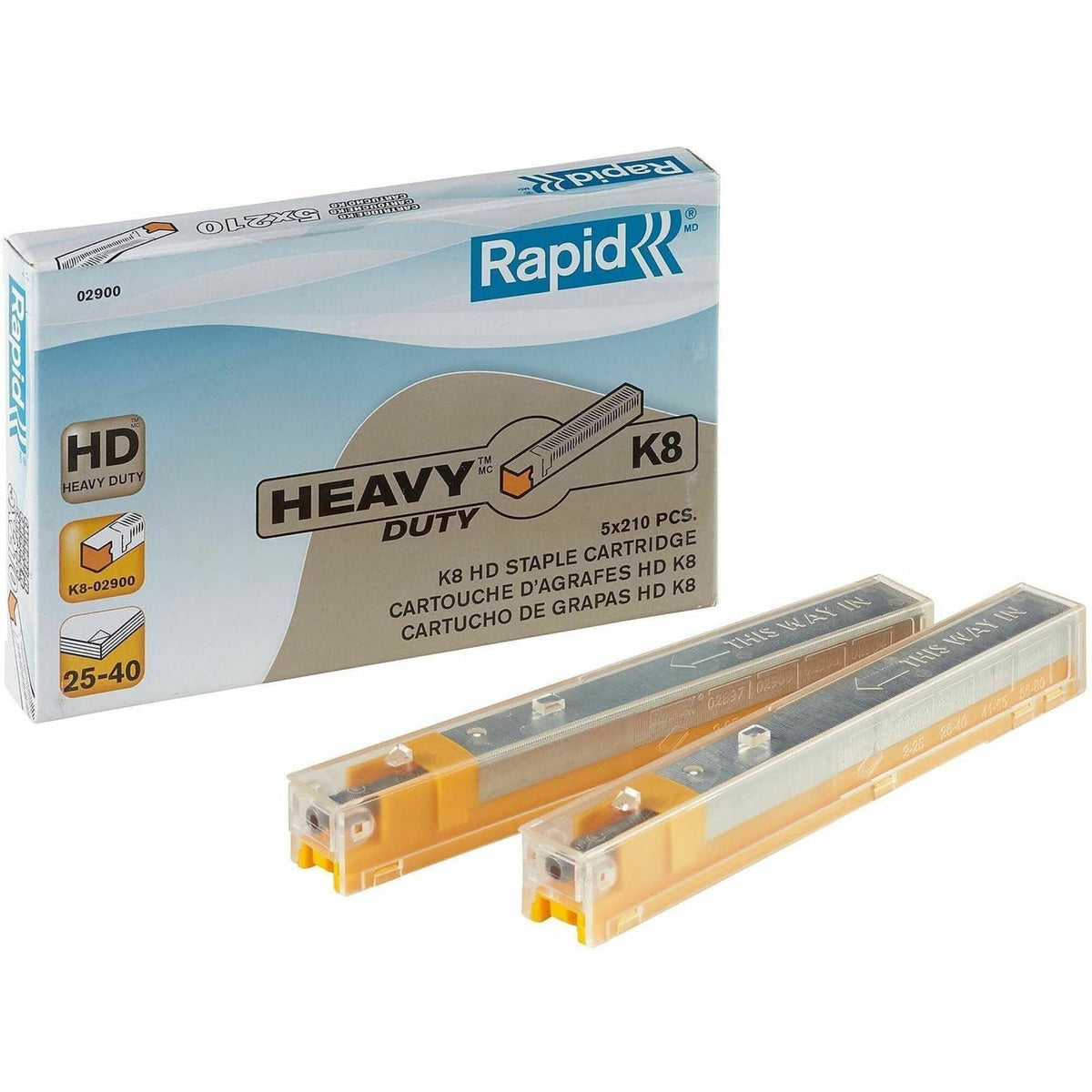 Rapid Cartridge Stapler Staple Cartridge - K8 Yellow - 2000