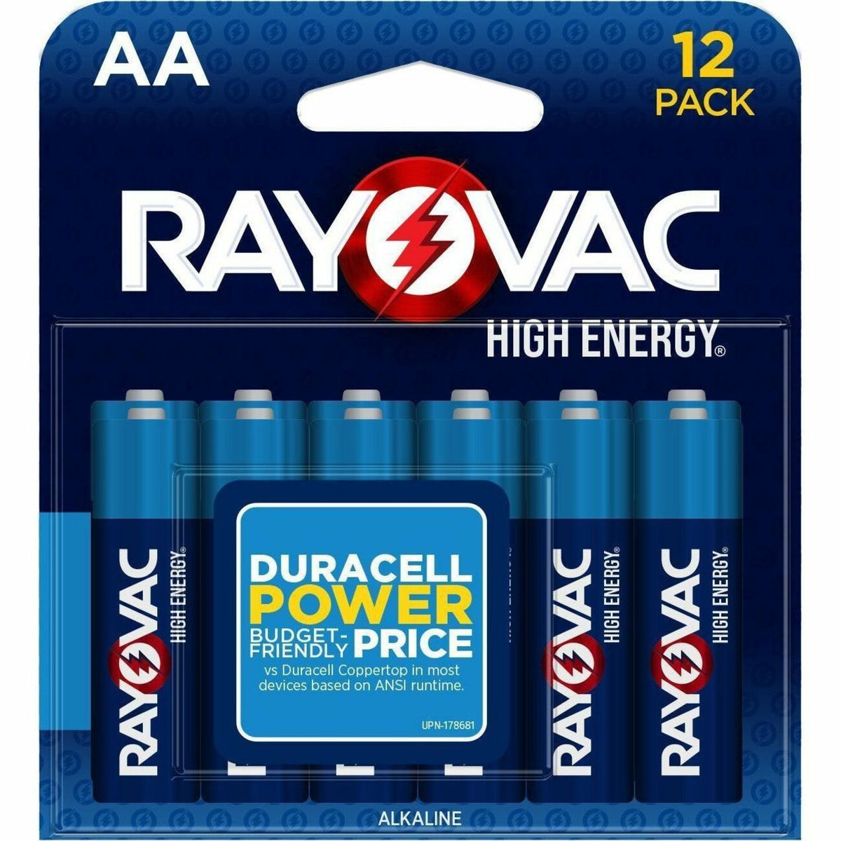 Rayovac Alkaline AA Batteries - 1300