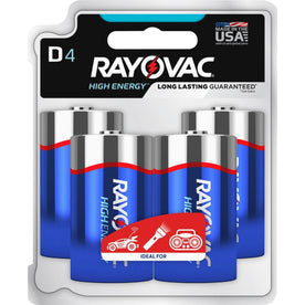 Rayovac Alkaline D Batteries - Reliable Power for Various Devices - & Battery Chargers