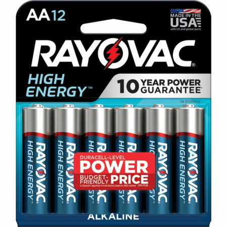 Rayovac High Energy Alkaline AA Batteries - 2000