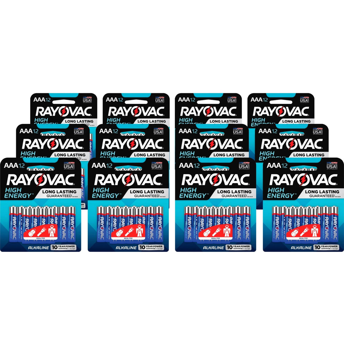 Rayovac High-Energy Alkaline AAA Batteries - Multipurpose Power Solution - & Battery Chargers