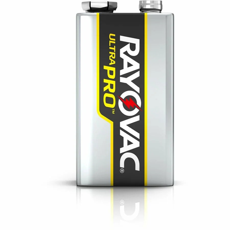 Rayovac Ultra Pro 9V Batteries - Pack of 6 for Flashlights & Wireless Devices - Battery Chargers