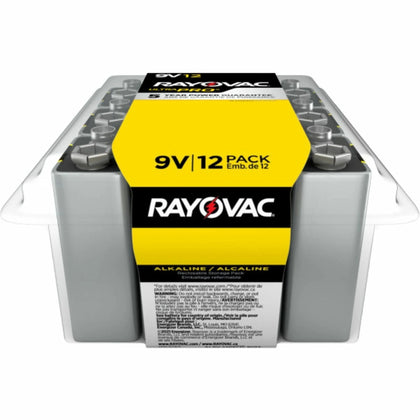 Rayovac Ultra-Pro Alkaline 9V Battery - 12-Pack Carton - Batteries & Chargers