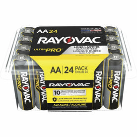 Rayovac Ultra Pro Alkaline AA Batteries - Reliable Power for Multipurpose Use - & Battery Chargers