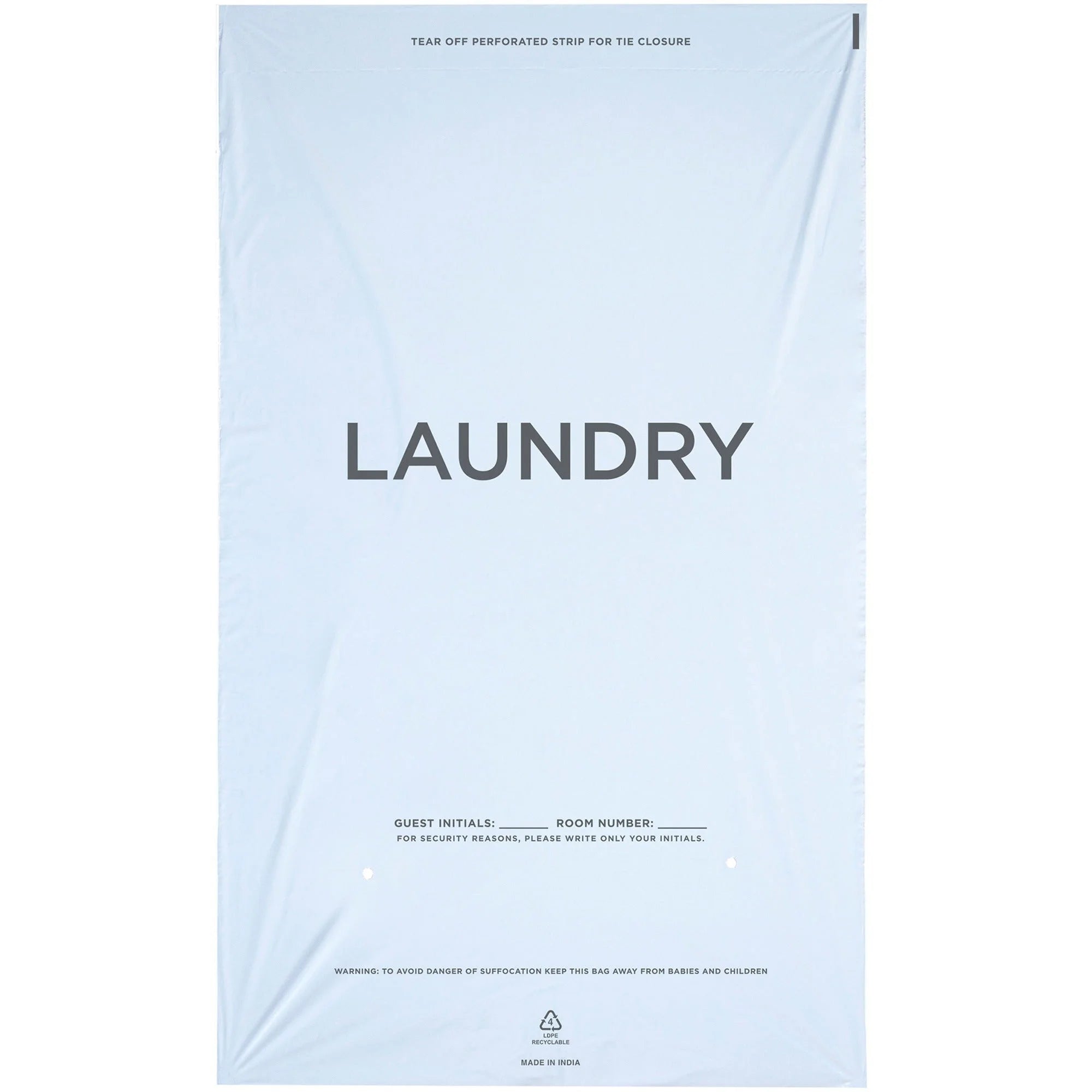 RDI Tear Tape Laundry Bag - 14’’ Red - 1000/Carton - Cleaning & Supplies