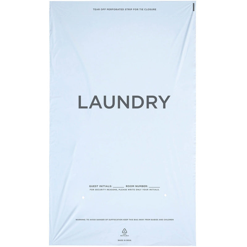 RDI Tear Tape Laundry Bag - 14’’ Red - 1000/Carton - Cleaning & Supplies