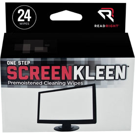 Read Right CRT Screen Cleaning Wipes - Pack of 24 - Electronics Supplies