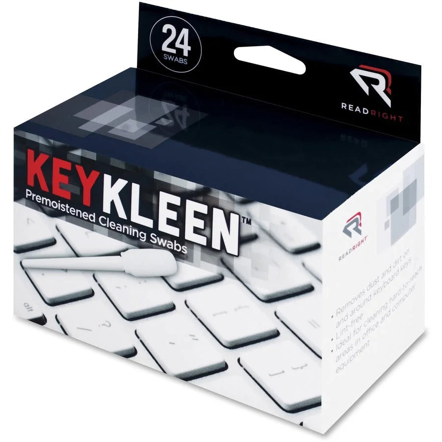 Read Right KeyKleen Swabs - Pre-Moistened Cleaning Solution - Electronics Supplies