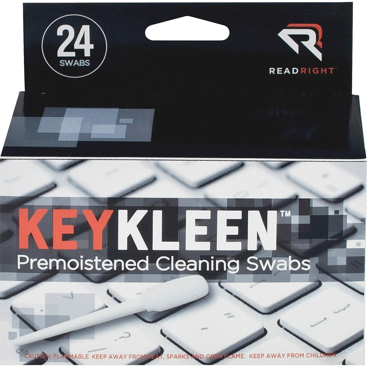 Read Right KeyKleen Swabs - Pre-Moistened Cleaning Solution - Electronics Supplies