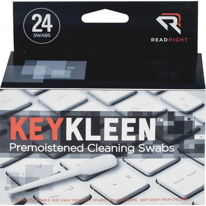 Read Right KeyKleen Swabs - Pre-Moistened Cleaning Solution - Electronics Supplies