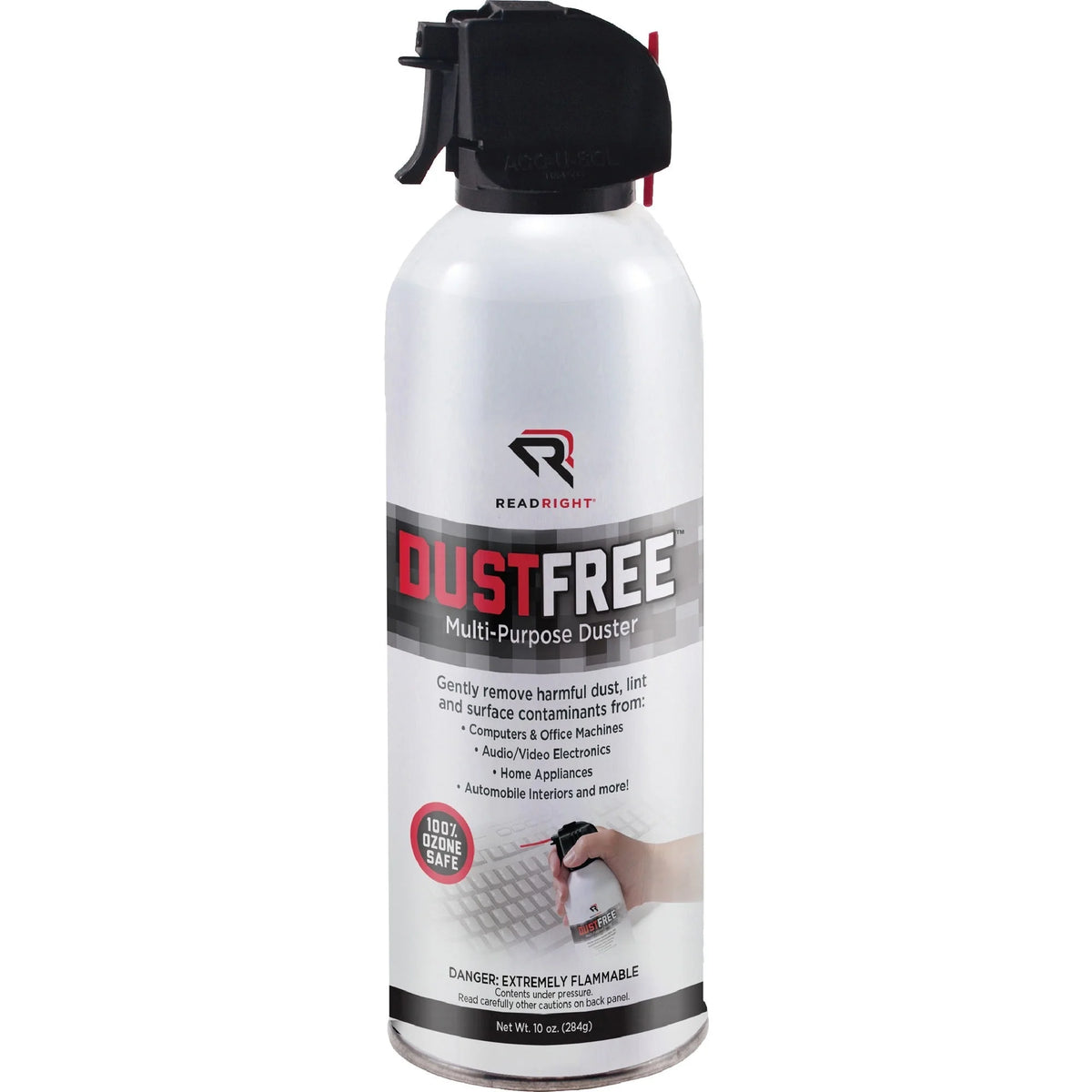 Read Right Multi-purpose Dusters - Dust-Free for Keyboard Computer Home/Office - Ozone-safe - Electronics Cleaning