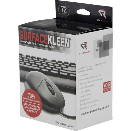 Read Right Surface Kleen Cleaning Wipes - Left