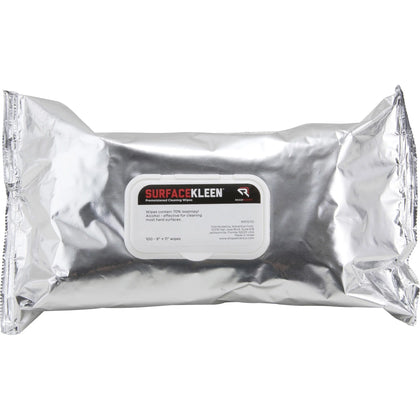 Read Right Surface Kleen Cleaning Wipes - Pre-moistened Fast Acting - 100 Pack